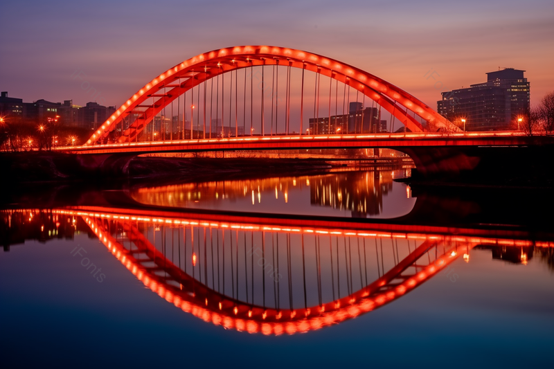 城市景观海面上的桥实拍摄影图,高清,摄影图,摄影图片,图片大全,摄影图免费下载